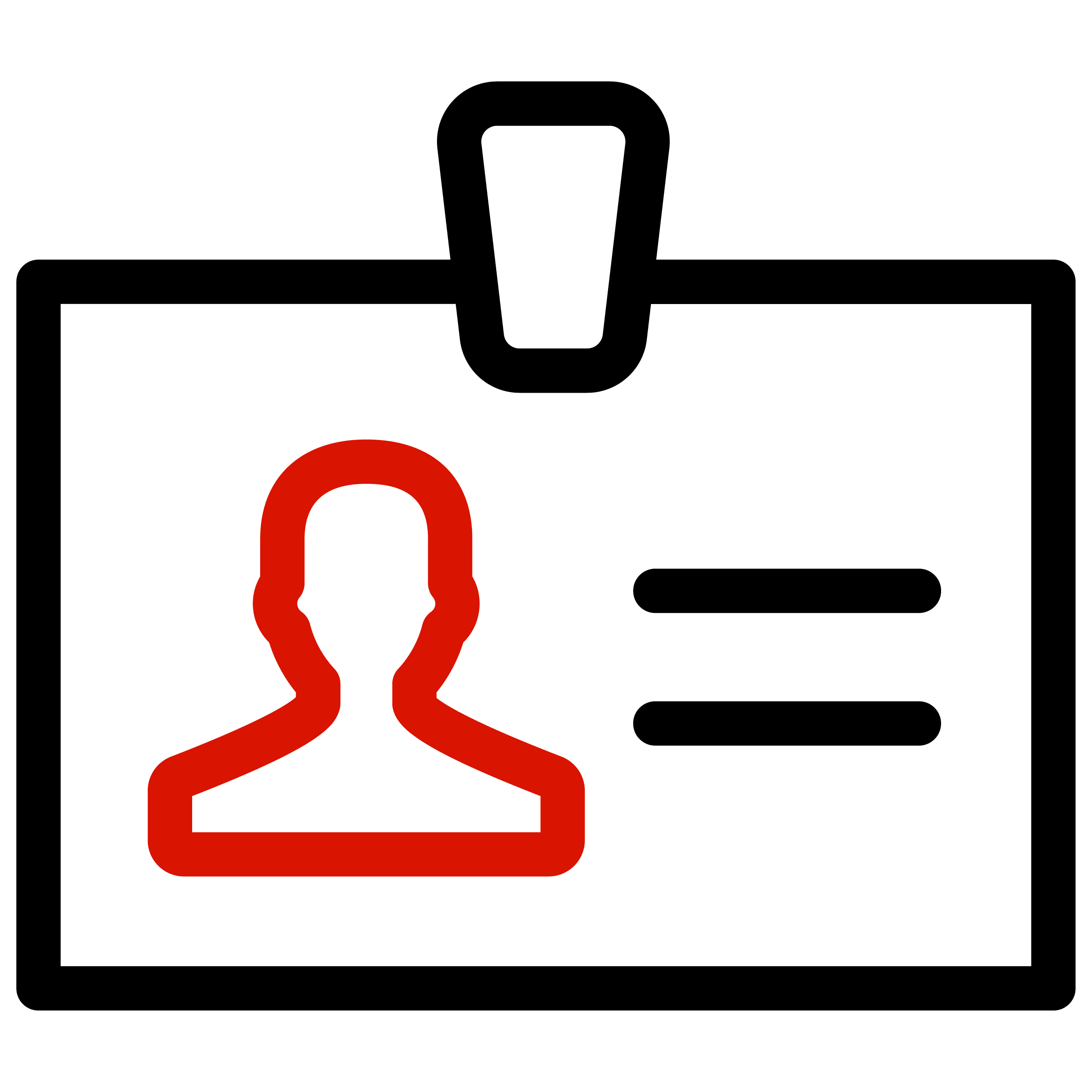 Exclusive membership availability, person on badge icon
