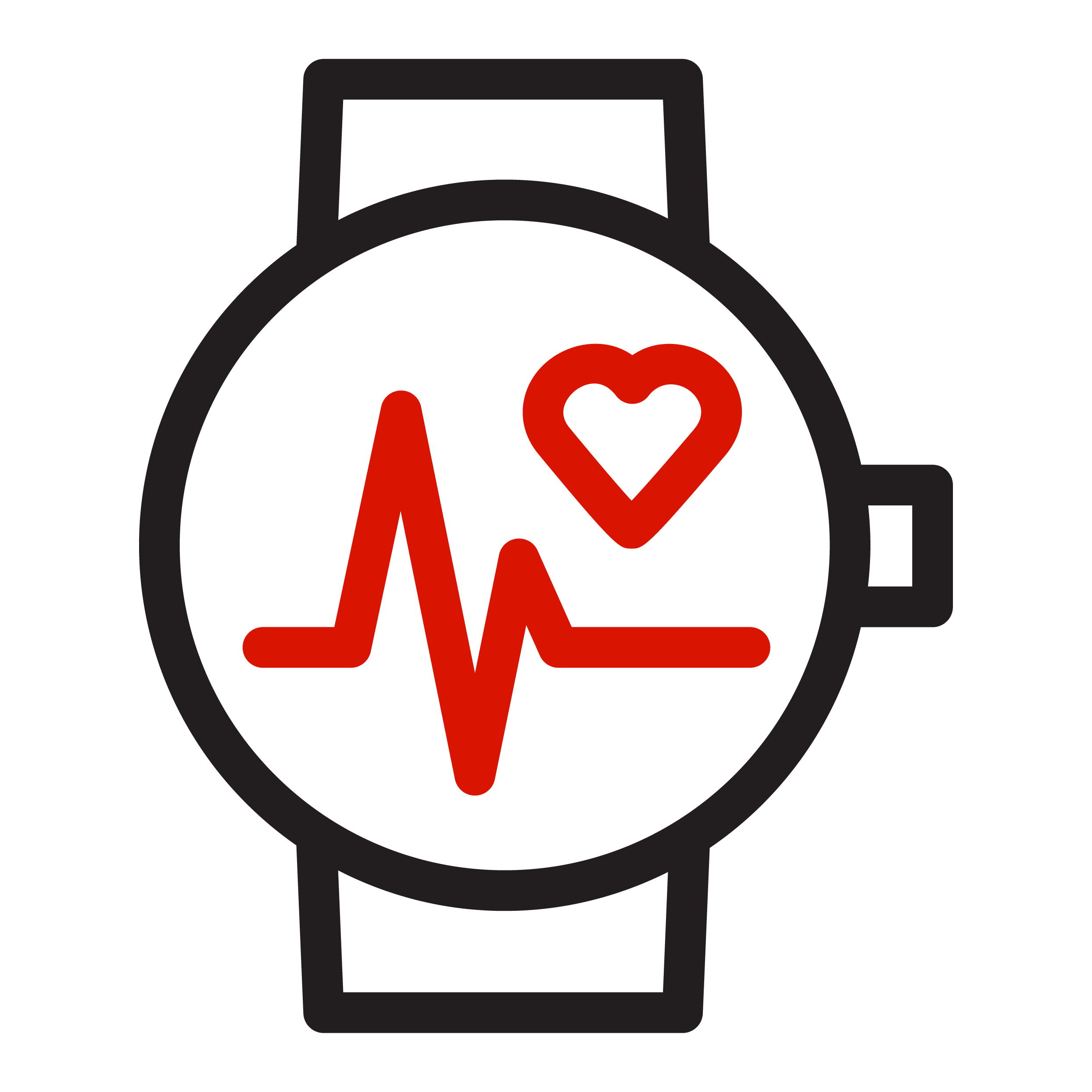 Knowledgeable Personal Trainers, fitness watch icon